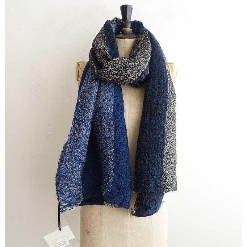 ダニエラグレジス DANIELA GREGIS *ウールリネンストール*ショール大判