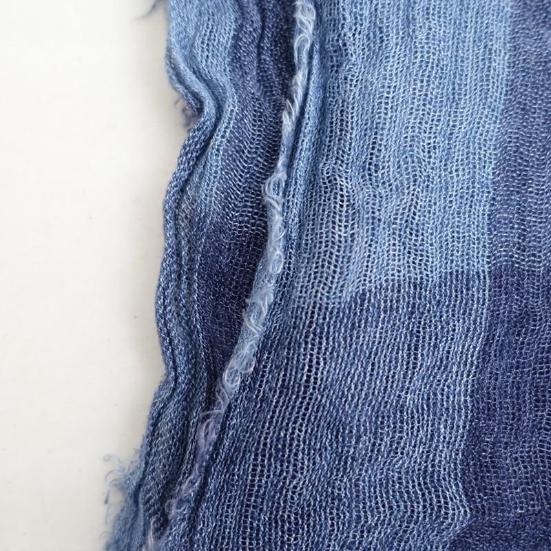 ダニエラグレジス DANIELA GREGIS *リネンチェックストール*ショール