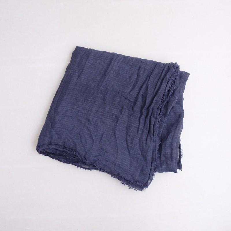 ダニエラグレジス DANIELA GREGIS *リネンストール*ショール大判薄手麻