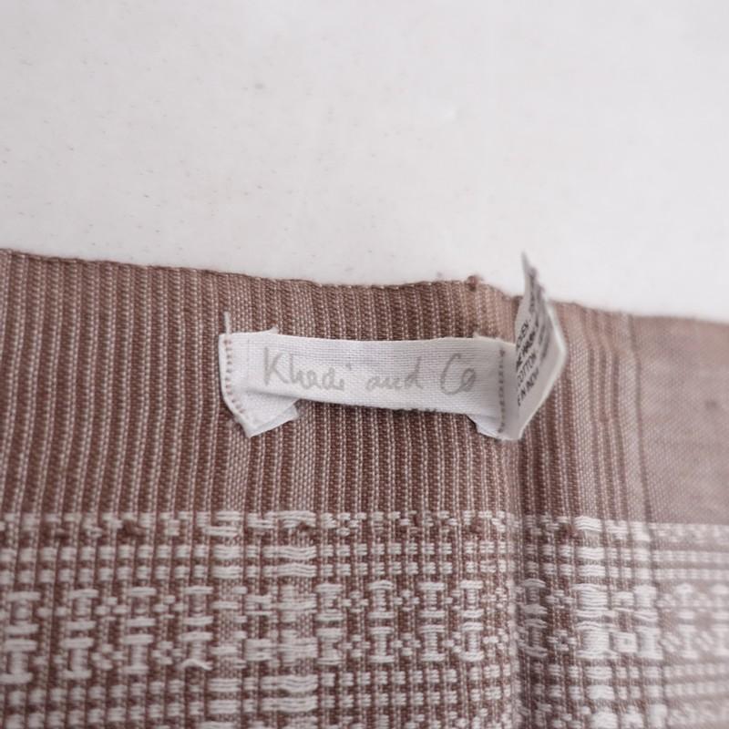 KHADI & CO カディー&コー Khadi and Co *ストール*ショール大判