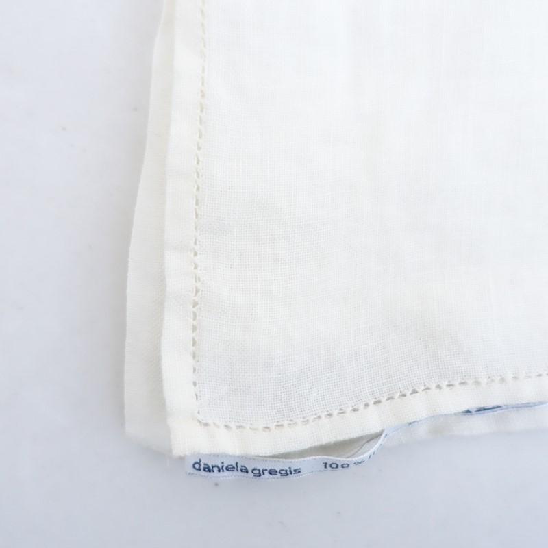 ダニエラグレジス DANIELA GREGIS *リネンストール*ショール大判生成り