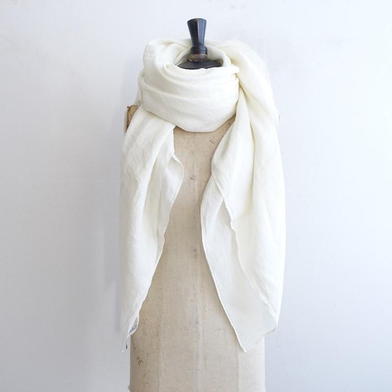 daniela gregis リネンjk 新品 ダニエラグレジス DANIELA GREGIS *リネンストール*ショール大判薄手麻