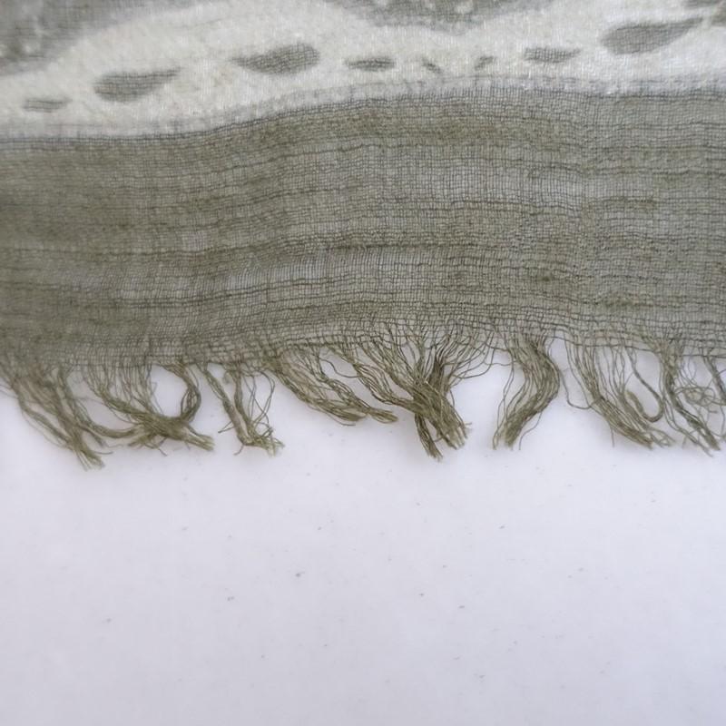 FRANCO FERRARI フランコフェラーリ *総柄ストール*ショール薄手大判綿