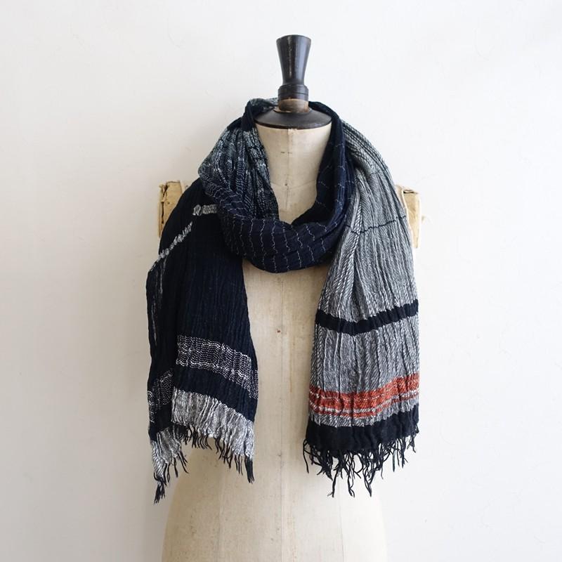 tamaki niime タマキニイメ *roots shawl Big ストール*大判綿玉木新雌