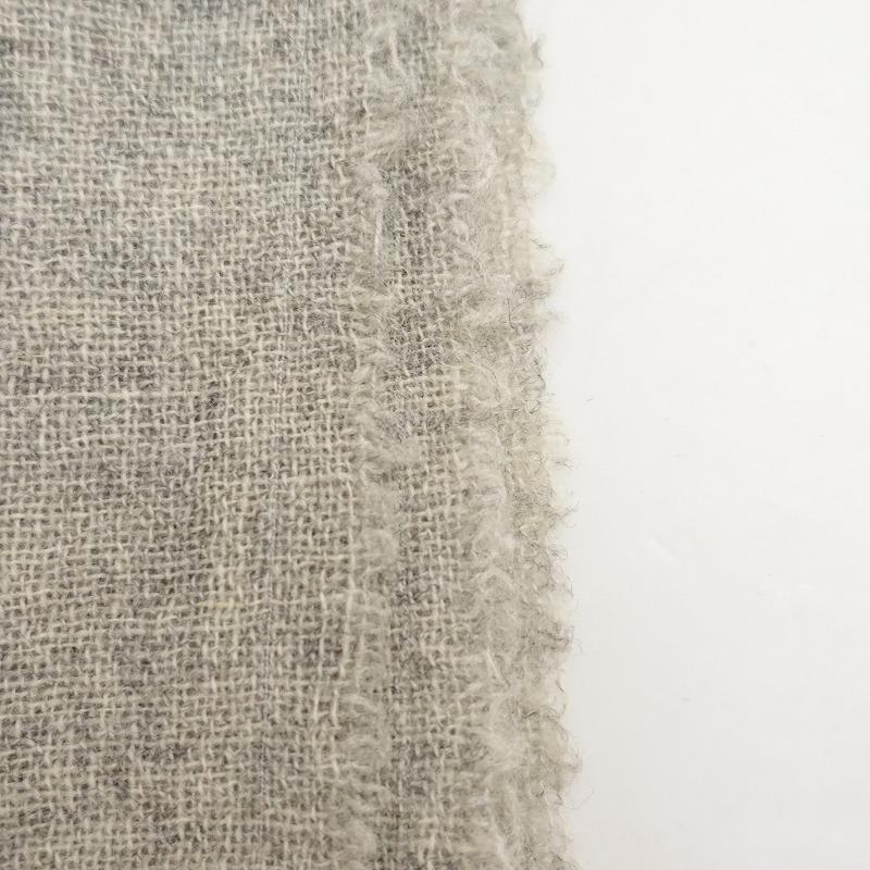 Honnete オネット *Wide Stole 大判ストール*グレー羽織り