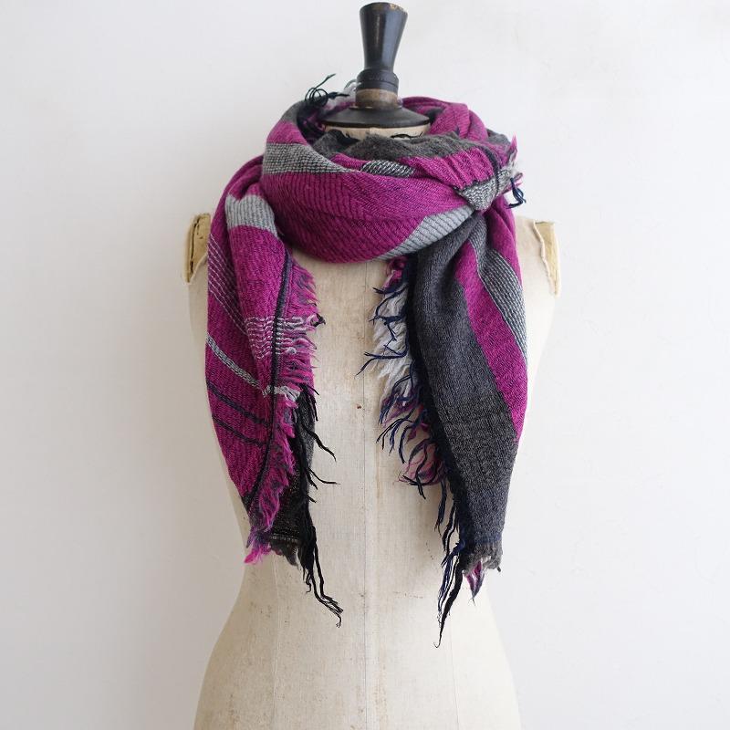 tamaki niime タマキニイメ *roots shawl SQUARE ルーツショール