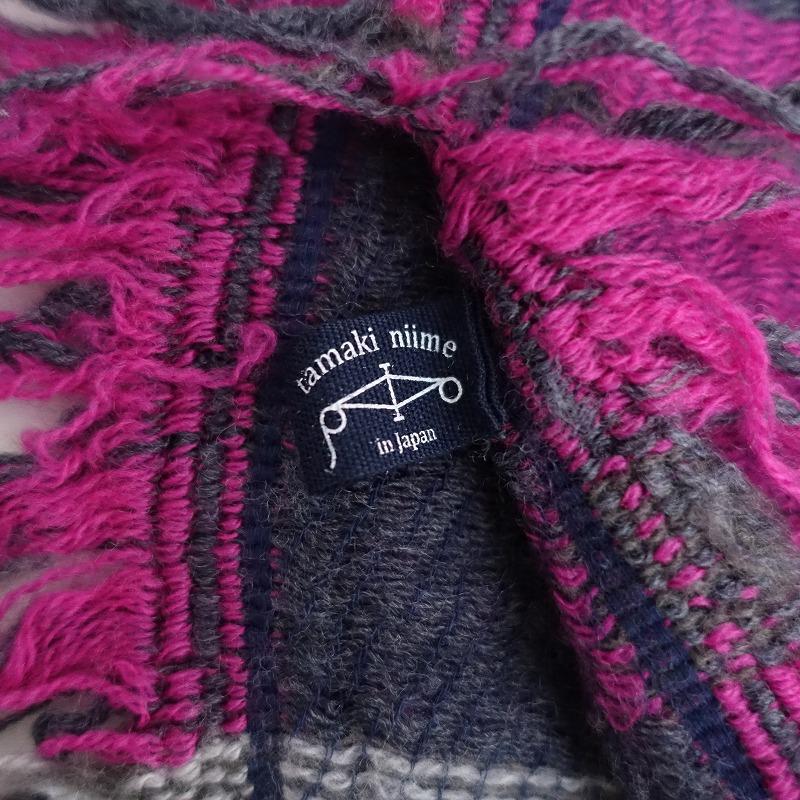 tamaki niime タマキニイメ *roots shawl SQUARE ルーツショール