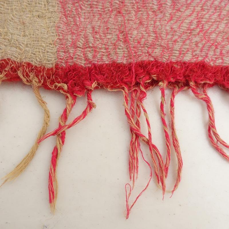 tamaki niime タマキニイメ *roots shawl MIDDLEウール混 ルーツ