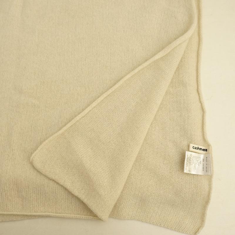 evam eva エヴァムエヴァ *カシミヤロングストール*マフラー evam eva エヴァムエヴァ *カシミヤロングストール*マフラー