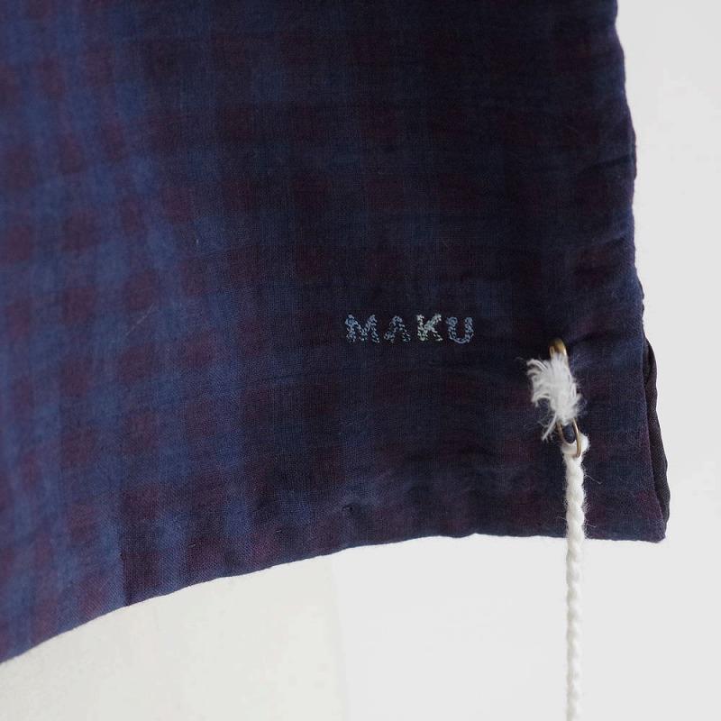 【美品】makutextilesマクテキスタイルズ　ストール 新品】マクテキスタイルズ maku textiles : FEROZAH EM ミシン
