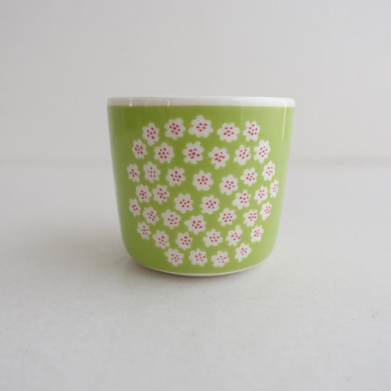 新品未使用　マリメッコ プケッティ　グリーン　セット　日本限定 北欧】日本限定色/マリメッコ marimekko *PUKETTI プケッティ ラテマグ