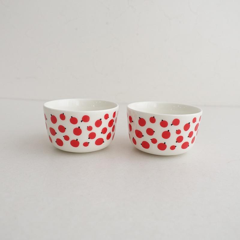 北欧】マリメッコ marimekko *PAKKANEN ボウル 10cm 2点セット 北欧】マリメッコ marimekko *PAKKANEN ボウル 10cm 2点セット