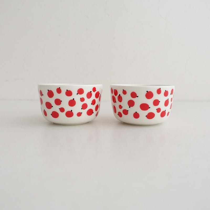 北欧】マリメッコ marimekko *PAKKANEN ボウル 10cm 2点セット 北欧】マリメッコ marimekko *PAKKANEN ボウル 10cm 2点セット