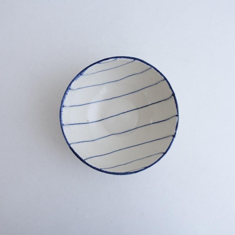 つちやまり *ボウル 15cm*食器うつわキッチン作家花柄歪み【陶器
