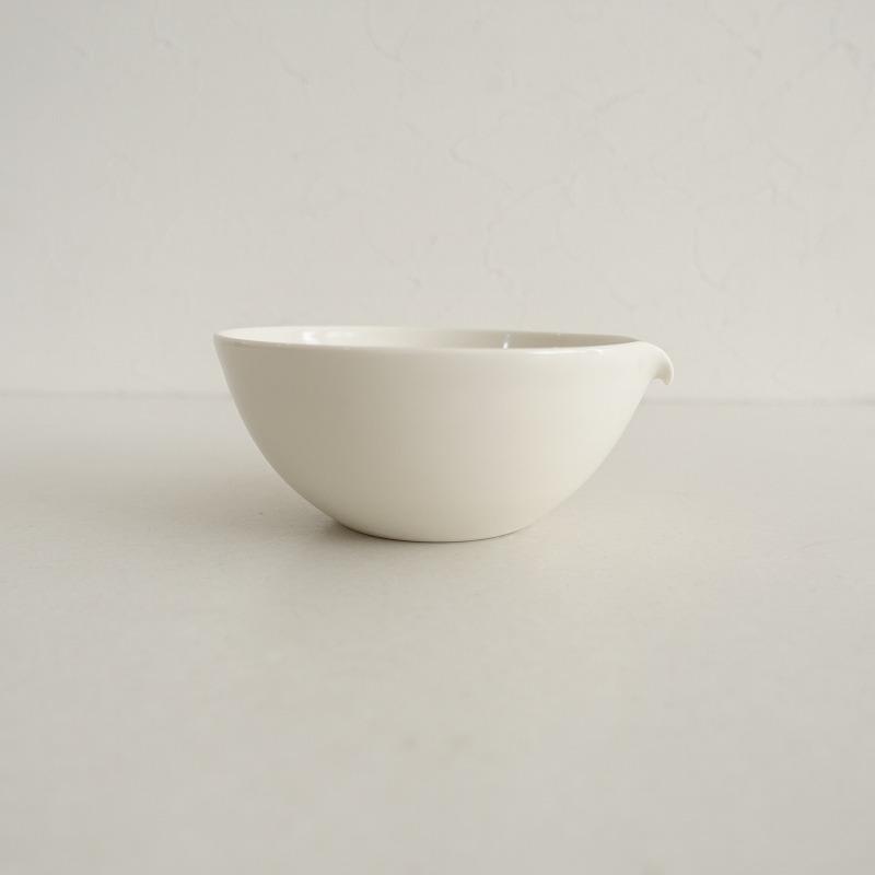 美品】中田雅巳 *片口ボウル M*食器キッチンうつわ器作家ホワイト