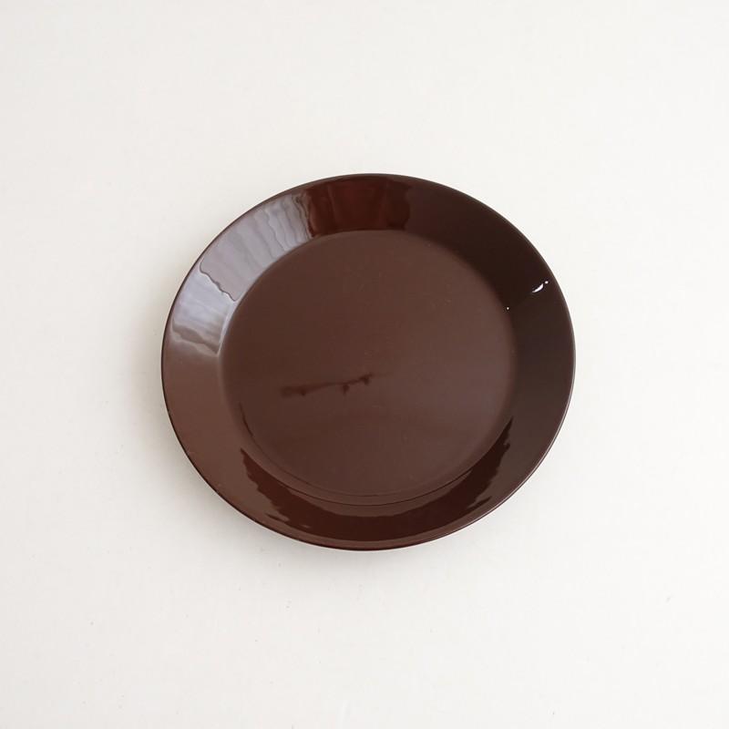【廃盤色】 TEEMA 21cm ブラック プレート 6枚セット iittala（イッタラ） 【北欧】廃番色/イッタラ *TEEMA ティーマ