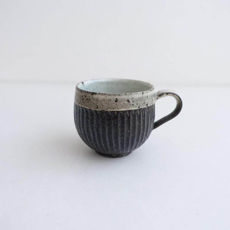 薮本寛之 *しのぎマグ*食器コップキッチン作家【陶器】(wa23-2511-108