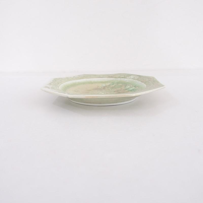 加藤かずみ *オクトゴナルプレート 21cm*食器お皿キッチン作家【陶器
