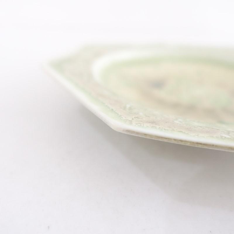 加藤かずみ *オクトゴナルプレート 21cm*食器お皿キッチン作家【陶器