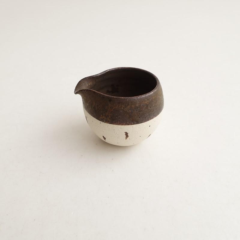 竹口要 *ミルクピッチャー*食器キッチン作家片口【陶器】信楽焼(wa23
