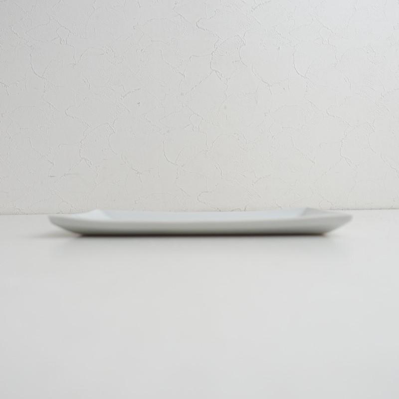 未使用】徳永遊心 *染付 茨の実 長角皿 23cm*食器お皿キッチン作家