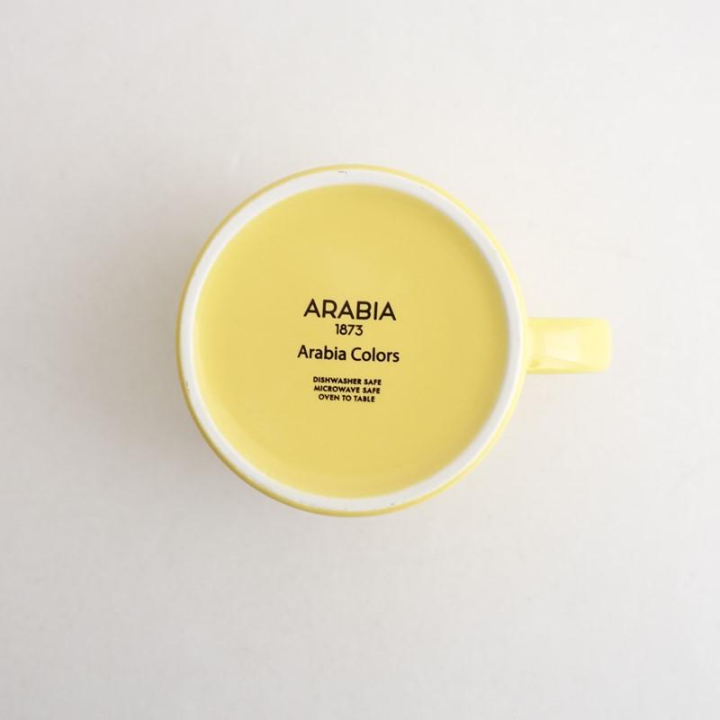 北欧】美品/廃番/アラビア ARABIA *Colors ティーカップ イエロー*食器