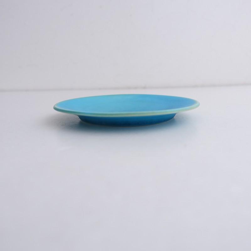 青木良太 RYOTA AOKI POTTERY *ボナペティプレート スターブルー 15cm