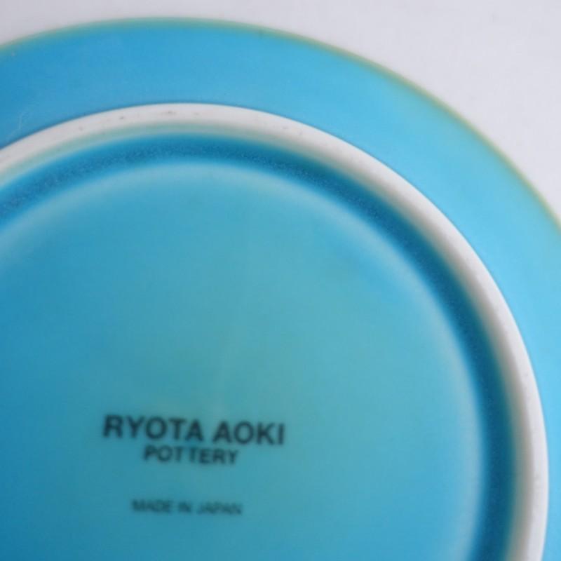 青木良太 RYOTA AOKI POTTERY *ボナペティプレート スターブルー 15cm