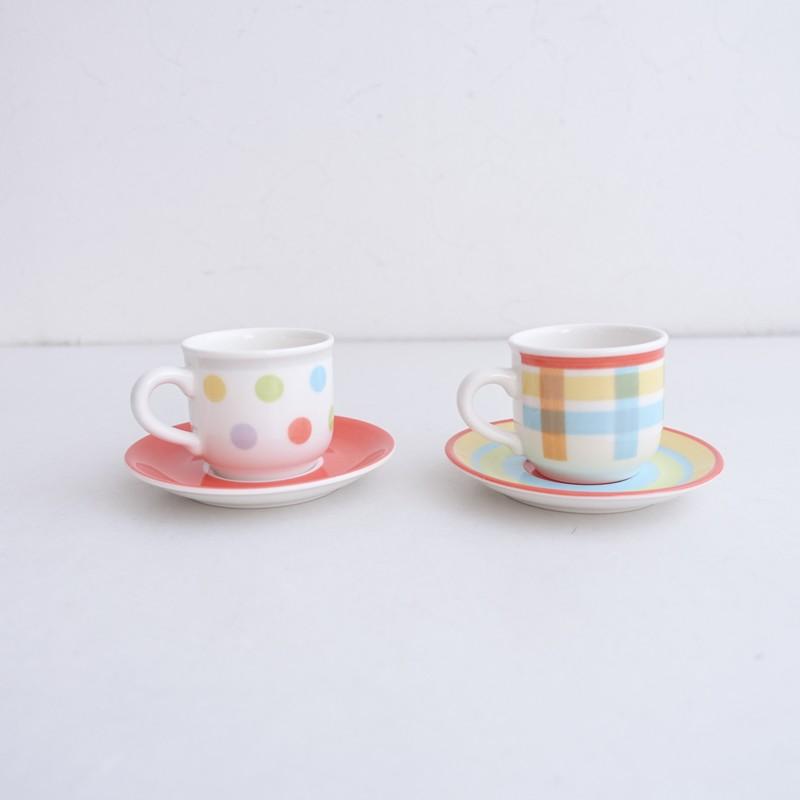 ビレロイ＆ボッホ パーティールック カップ＆ソーサー プレート 6点セット Villeroy&Boch（ビレロイアンドボッホ） Villeroy & Boch ビレロイ