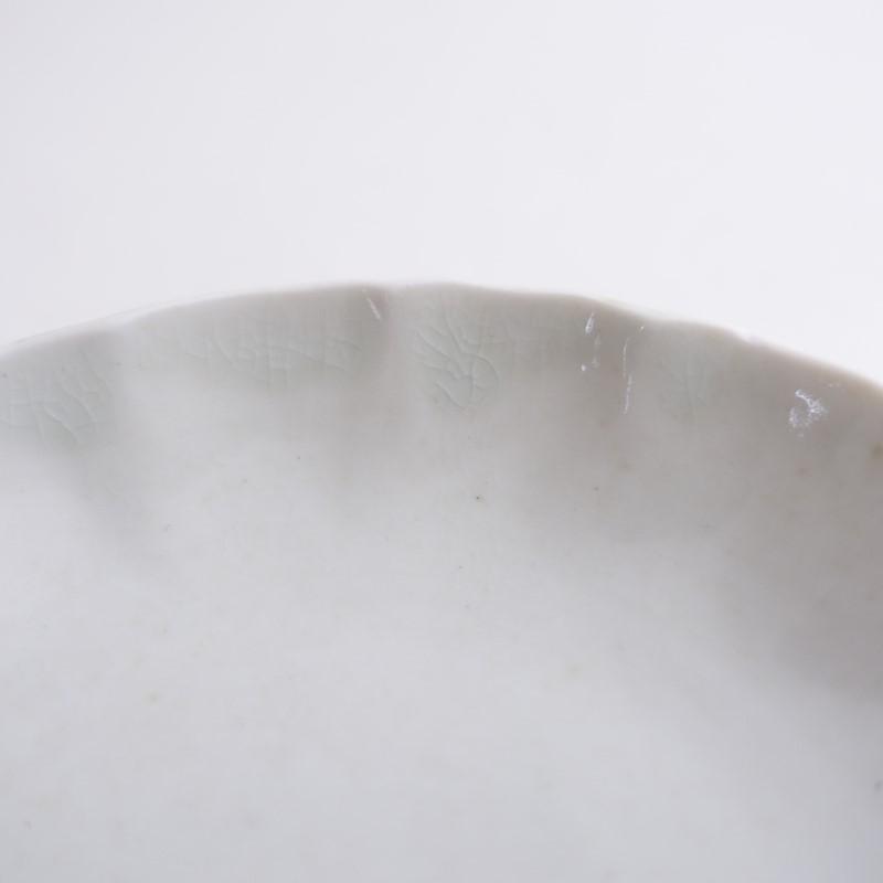 角田淳 *花皿 12cm*食器お皿キッチン作家【陶器】(wa23-2602-23