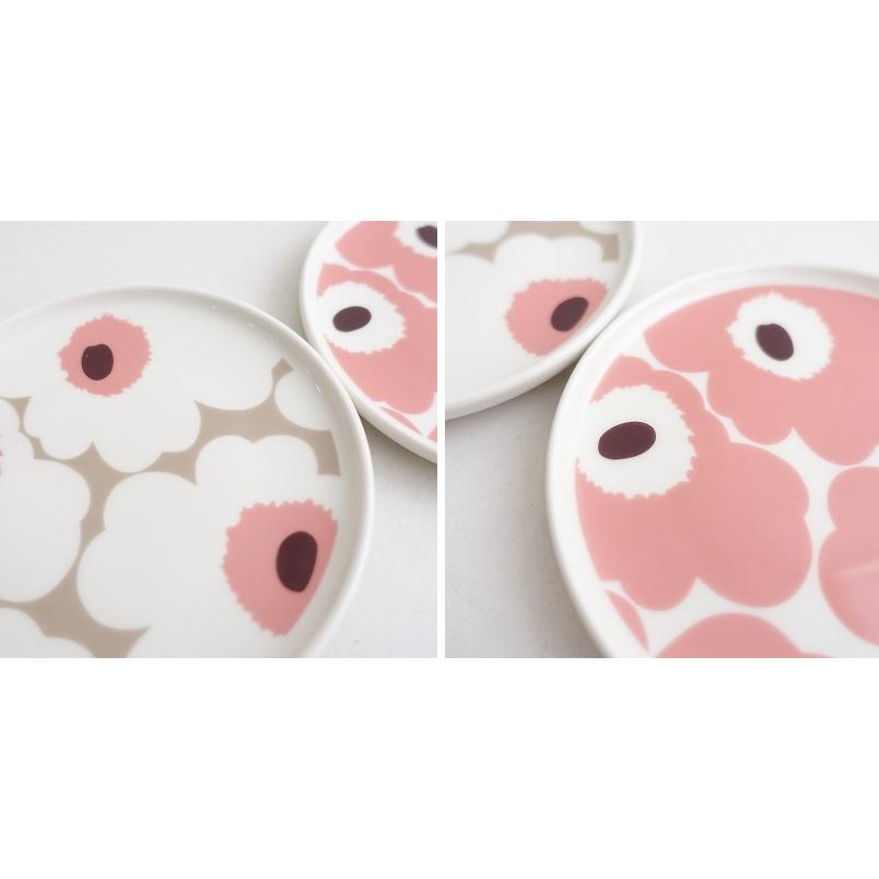 北欧】マリメッコ marimekko *Unikko ウニッコ プレート 13cm 2枚