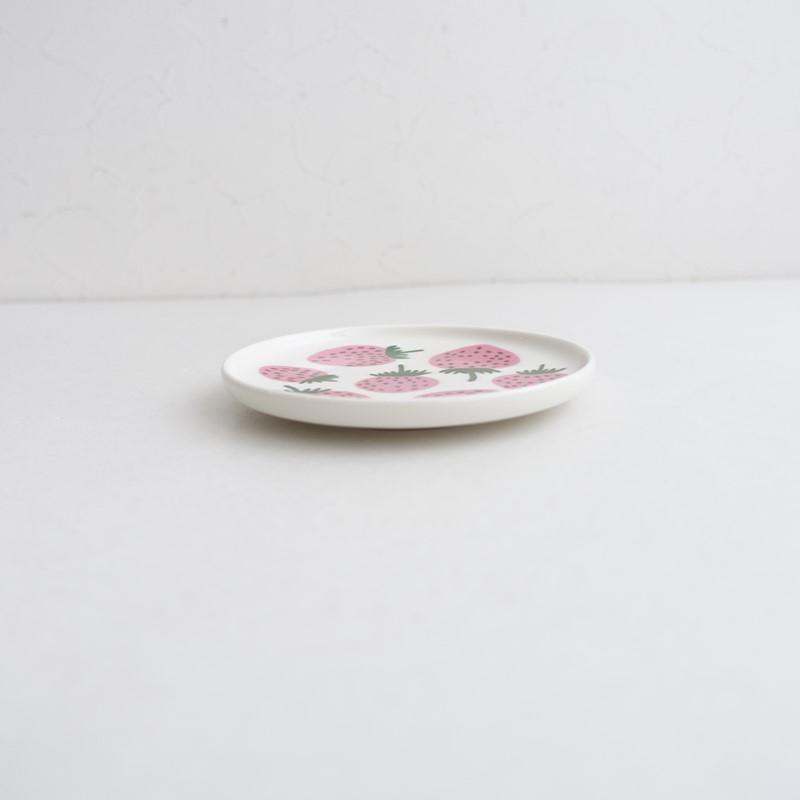 北欧】マリメッコ marimekko *Mansikka プレート 13cm*食器お皿