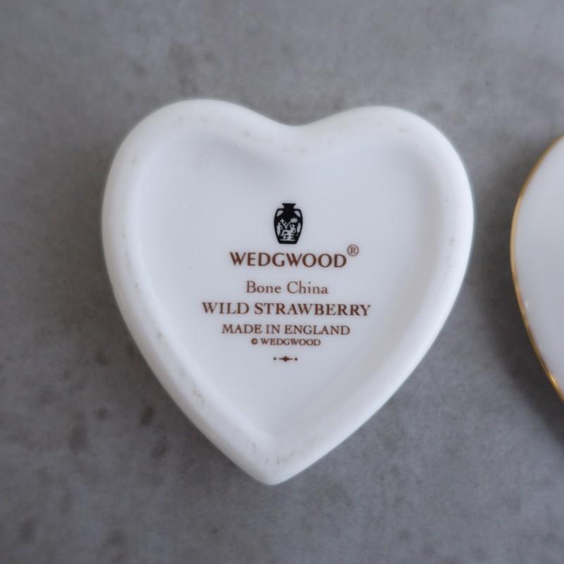 WEDGWOOD（ウェッジウッド） *ワイルドストロベリー 小物入れ ハート型
