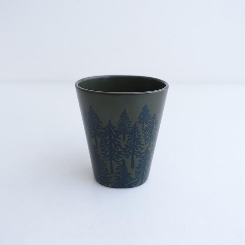 mina perhonen（ミナペルホネン） *nolla metsa マグカップ グリーン