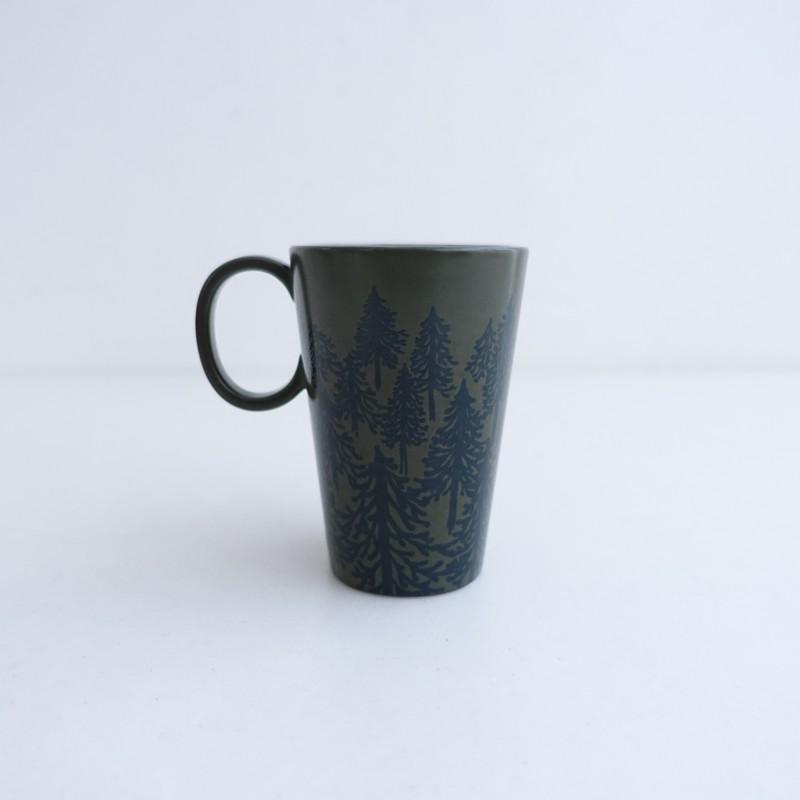 mina perhonen（ミナペルホネン） *nolla metsa マグカップ グリーン