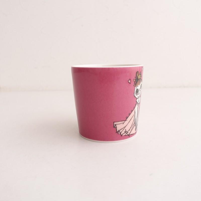 アラビア ARABIA *MOOMIN MUG ムーミンマグ ミムラ*コップ食器紫ピンク