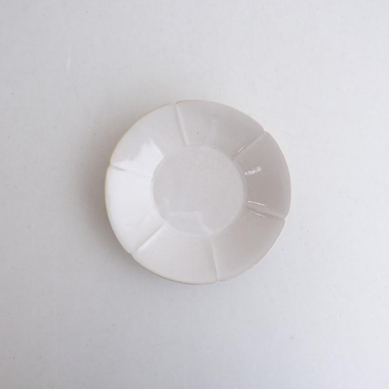 美品】田中直純 *花皿*お皿小皿ピンク食器【陶器】(wa5-2601-42