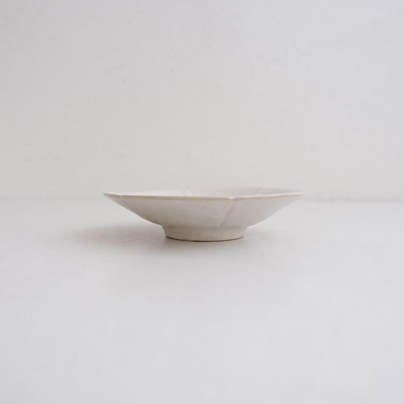 美品】田中直純 *花皿*お皿小皿ピンク食器【陶器】(wa5-2601-42