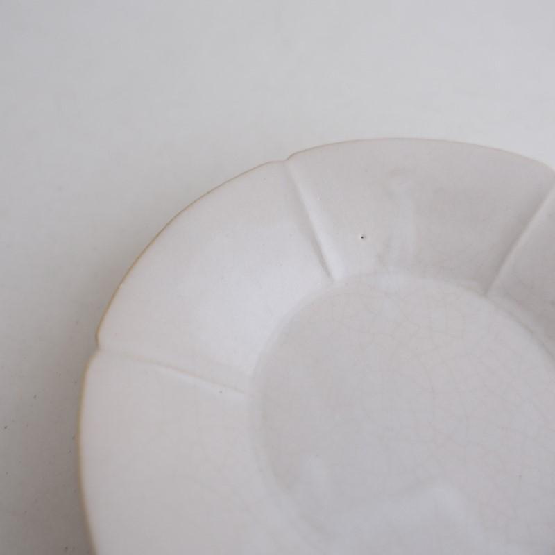 美品】田中直純 *花皿*お皿小皿ピンク食器【陶器】(wa5-2601-42