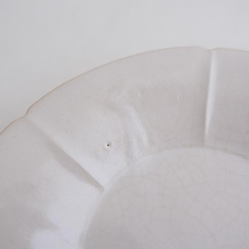美品】田中直純 *花皿*お皿小皿ピンク食器【陶器】(wa5-2601-42