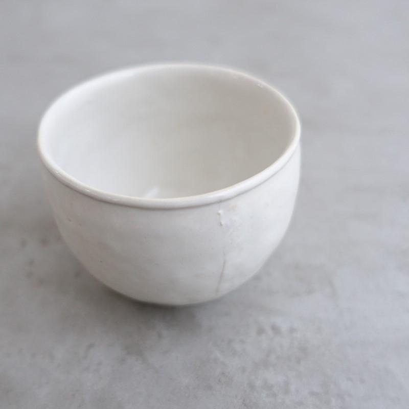 未使用】田中直純 *マグカップ*食器白コップ【陶器】(wa5-2601-50