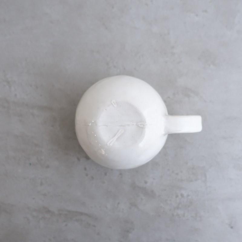 未使用】田中直純 *マグカップ*食器白コップ【陶器】(wa5-2601-50