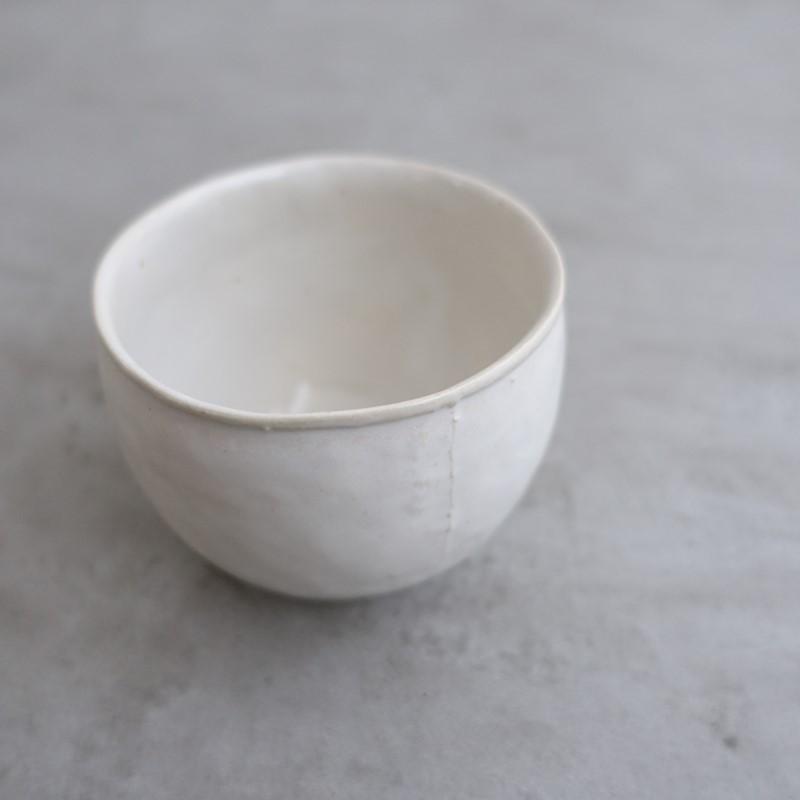 田中直純　手付片口　２個セット 茶器　新品未使用　片口 未使用】田中直純 *マグカップ*コップ白食器【陶器】(wa5-2601-52