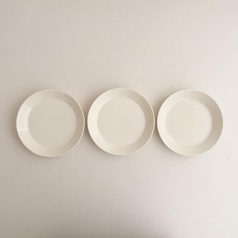 北欧】イッタラ iittala *TEEMA プレート 17cm ホワイト 3枚セット*お