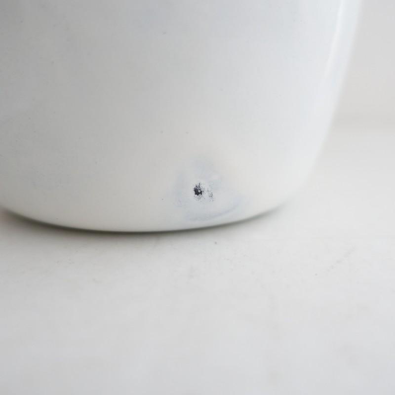 Masaki Kanamori 金森正起 *琺瑯蓋付き ボウル 13cm*食器白鉢【陶器