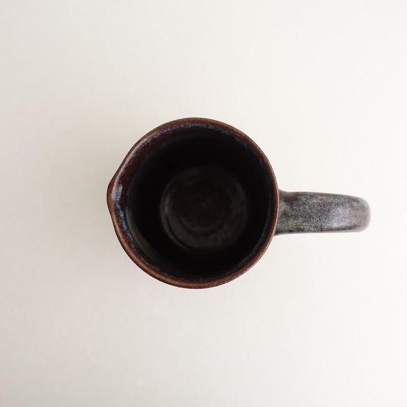 一柳京子 *ピッチャー*水差し食器作家花器花瓶【陶器】(wa5-2602-7