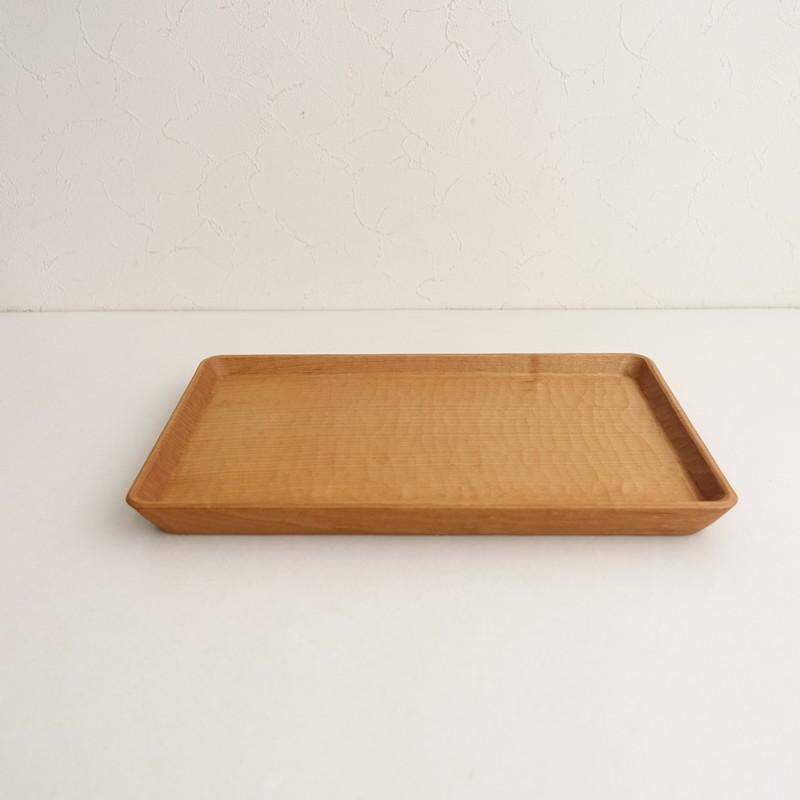 三谷龍二　トレイ　盆　角盆　トレー　皿　器　木工　作家 三谷龍二さん 角盆 トレイ 木の器 木工作家 【公式通販】