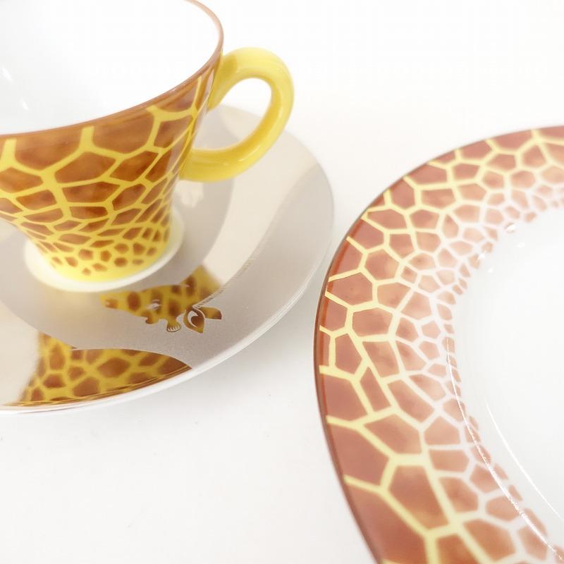 定価6.6万】香蘭社 *サファリシリーズ カップ＆ソーサー5客 ケーキ皿5