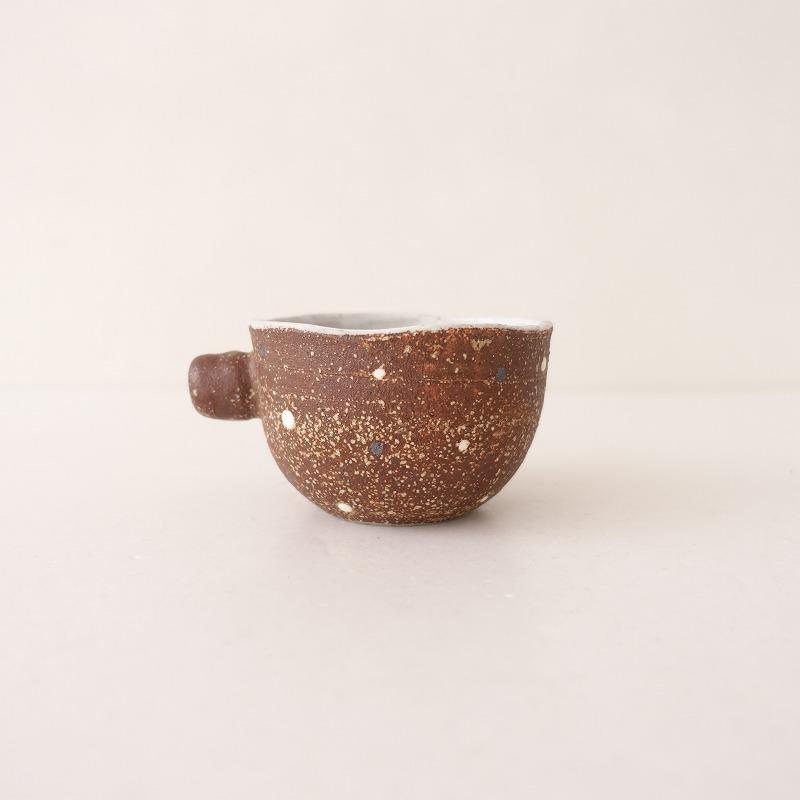 美品】岡崎順子 *ピノキオカップ 小*器うつわ和食器作家水玉 美品】岡崎順子 *ピノキオカップ 小*器うつわ和食器作家水玉