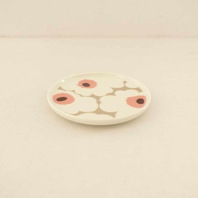 北欧】美品/マリメッコ marimekko *Unikko ウニッコ プレート 13.5cm 